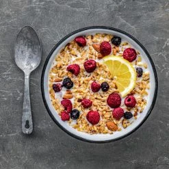 Alpen Fuel Lemon Berry Granola Breakfast Backpacking Meal -Stone Glacier Shop alpen fuel lemon berry granola breakfast backpacking meal lifestyle 1