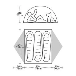 Big Agnes Blacktail 3 Person Tent -Stone Glacier Shop big agnes blacktail 3 person tent 5