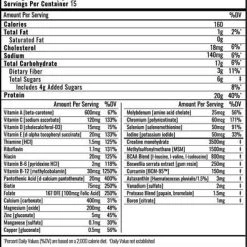 Wilderness Athlete Elite Brute Strength Protein Recovery Supplement -Stone Glacier Shop brutestrength suppfacts 480x480