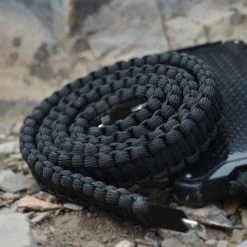 Dark Energy Paracord Charging Cable -Stone Glacier Shop dark energy paracord cables blk