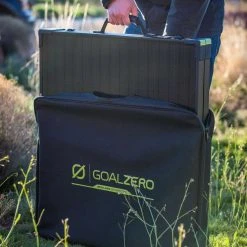Goal Zero Boulder 100 Solar Panel Briefcase -Stone Glacier Shop goal zero yeti 200x portable power station 5