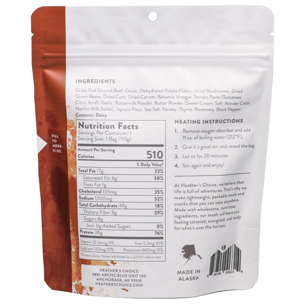 Heather's Choice Grass-Fed Beef Shepherd's Pie 2 Heather's Choice Grass-Fed Beef Shepherd's Pie - Image 2