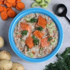 Heather's Choice Smoked Sockeye Salmon Chowder -Stone Glacier Shop heather s choice smoked sockeye salmon chowder