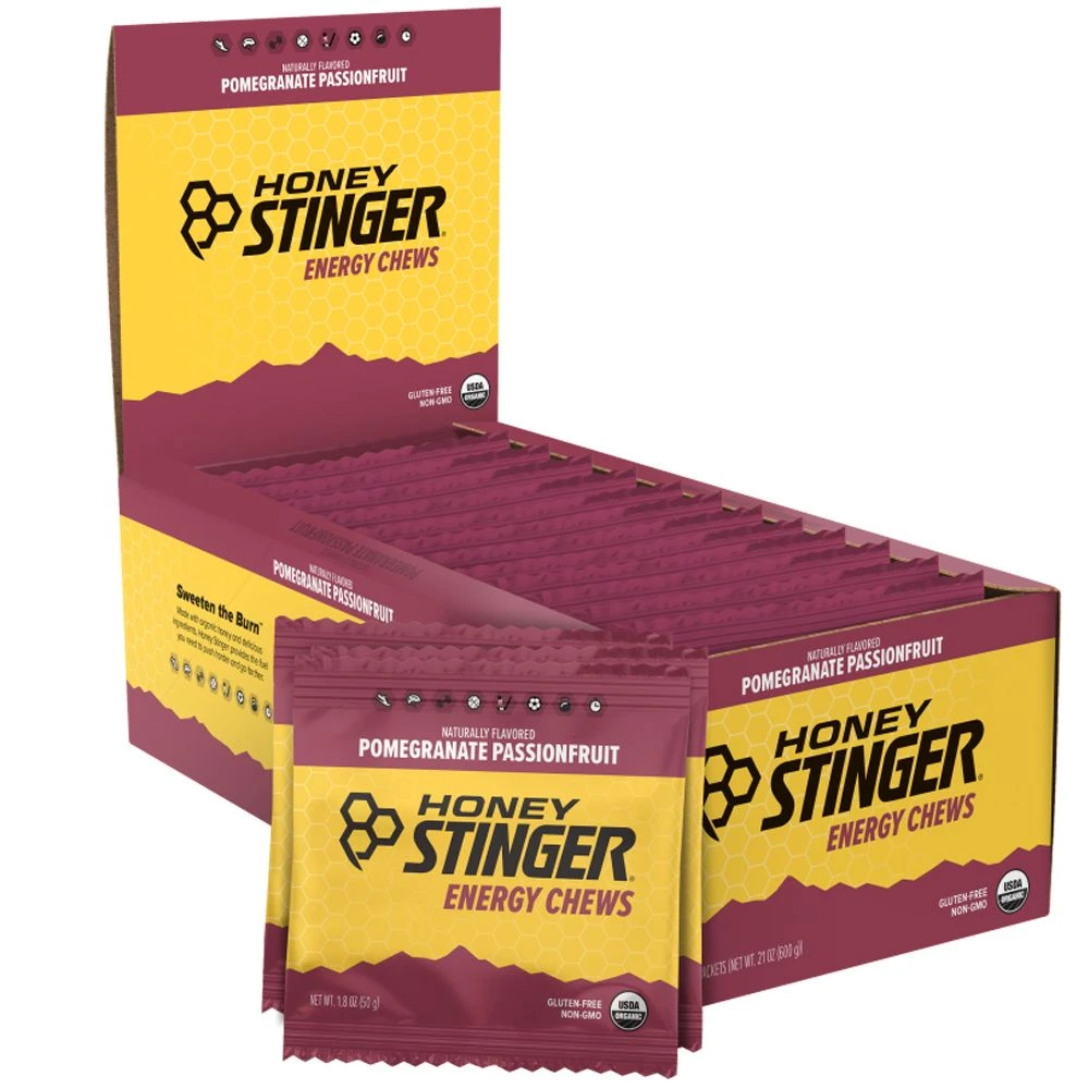 Honey Stinger Organic Energy Chews - Box Of 12 1 Honey Stinger Organic Energy Chews - Box Of 12