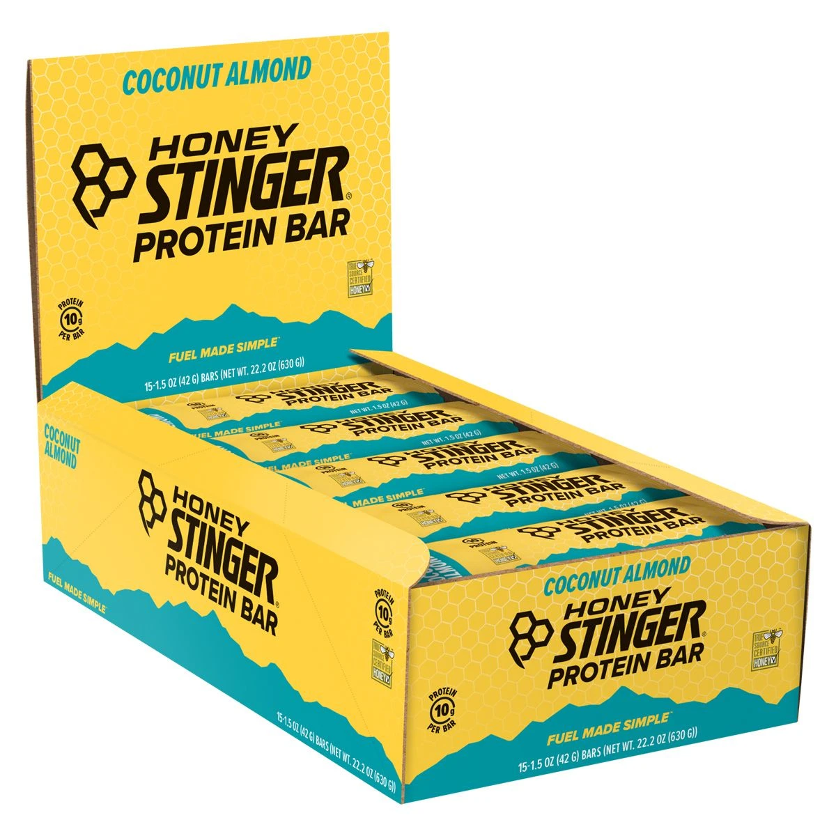Honey Stinger Protein Bars - Box Of 15 2 Honey Stinger Protein Bars - Box Of 15 - Image 2