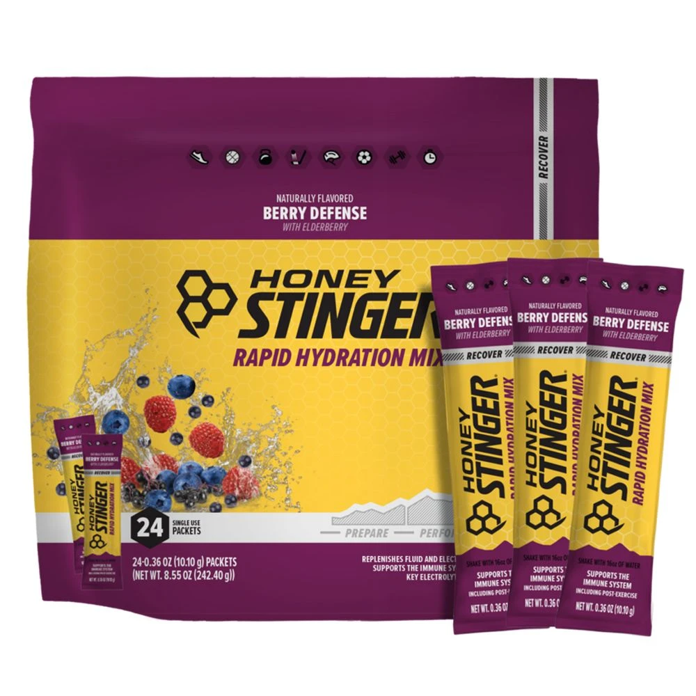 Honey Stinger Rapid Hydration Mix 24 Pack 4 Honey Stinger Rapid Hydration Mix 24 Pack - Image 4