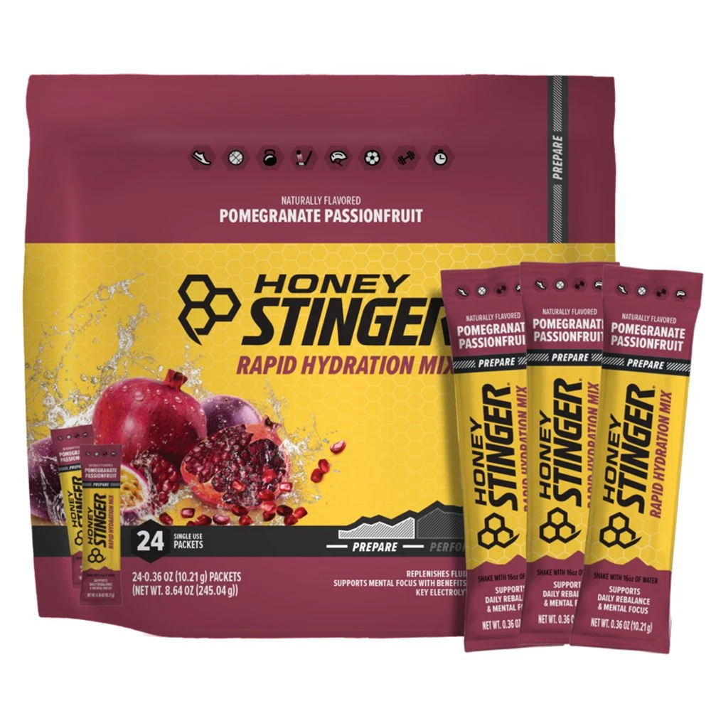 Honey Stinger Rapid Hydration Mix 24 Pack 2 Honey Stinger Rapid Hydration Mix 24 Pack - Image 2