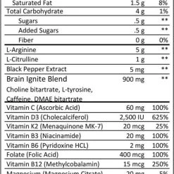 MTN OPS Hot Ignite - Supercharged Energy And Focus -Stone Glacier Shop hot ignite mountain mocha supp facts 556x1024 1