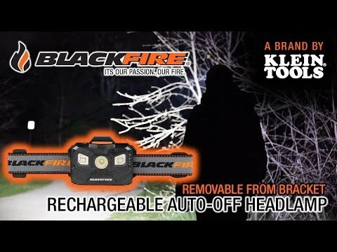 BlackFire Rechargeable 400 Lumen Auto-Off Headlamp 4 BlackFire Rechargeable 400 Lumen Auto-Off Headlamp - Image 4