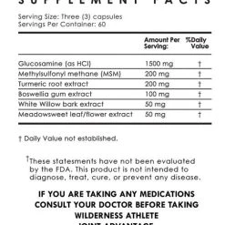 Wilderness Athlete Joint Advantage