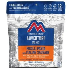 Mountain House Fusilli Pasta With Italian Sausage Adventure Meal