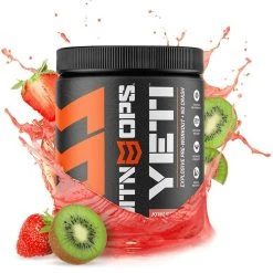 MTN OPS Yeti - Explosive Pre-Workout -Stone Glacier Shop mtn ops yeti kiwi strawberry 1