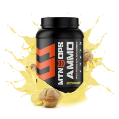 MTN OPS Ammo - Protein Meal Replacement -Stone Glacier Shop mtnops ammo splash lemonpoppyseed