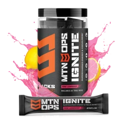 MTN OPS Ignite Trail Packs - Supercharged Energy And Focus -Stone Glacier Shop mtnops ignite 20serv splash pinklemonade
