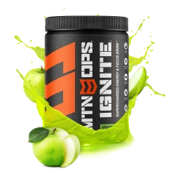 MTN OPS Ignite - Supercharged Energy And Focus -Stone Glacier Shop mtnops ignite 45serv splash greenapple