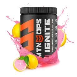 MTN OPS Ignite - Supercharged Energy And Focus -Stone Glacier Shop mtnops ignite 45serv splash pinklemonade