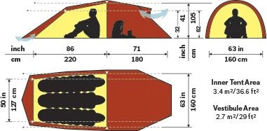 Hilleberg Nallo 3 GT - 3 Person Tent With An Extended Vestibule 4 Hilleberg Nallo 3 GT - 3 Person Tent With An Extended Vestibule - Image 4