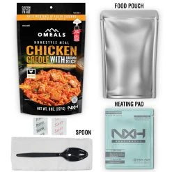 Omeals Chicken Creole With Brown Rice Homestyle Meal -Stone Glacier Shop omeals chicken creole with brown rice homestyle meal 3