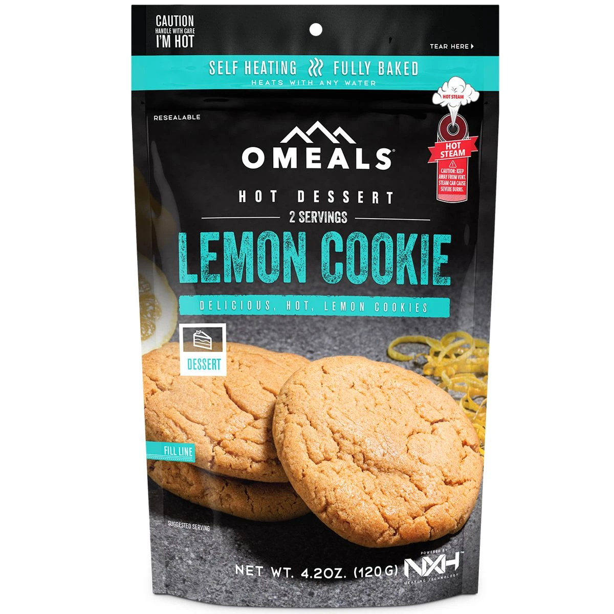Omeals Lemon Cookies Hot Dessert 1 Omeals Lemon Cookies Hot Dessert
