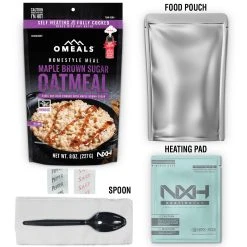 Omeals Maple Brown Sugar Oatmeal Homestyle Meal -Stone Glacier Shop omeals maple brown sugar oatmeal homestyle meal 3