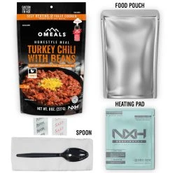 Omeals Turkey Chili With Beans Homestyle Meal -Stone Glacier Shop omeals turkey chili with beans homestyle meal 3