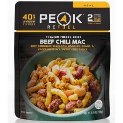 Peak Refuel Beef Chili Mac Pouch
