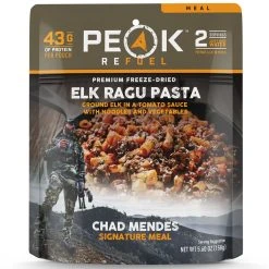 Peak Refuel Elk Ragu Pasta Chad Mendes Signature Meal Pouch