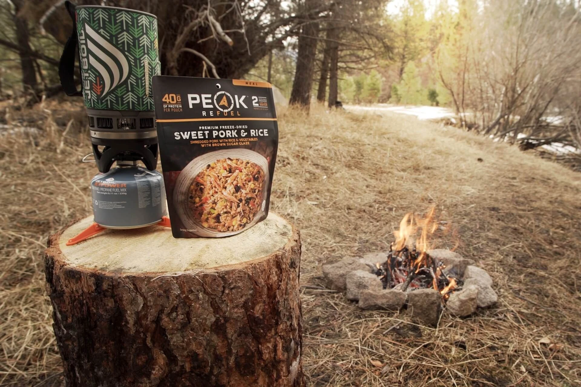 Peak Refuel Sweet Pork & Rice Pouch 2 Peak Refuel Sweet Pork & Rice Pouch - Image 2