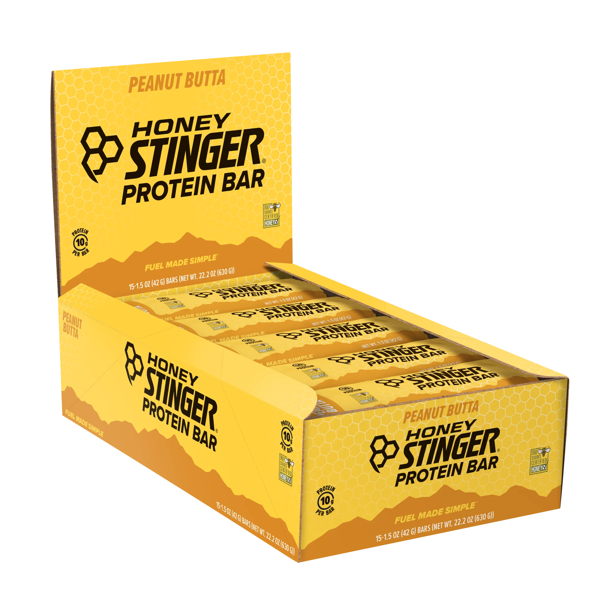 Honey Stinger Protein Bars - Box Of 15 1 Honey Stinger Protein Bars - Box Of 15
