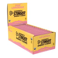 Honey Stinger Organic Energy Chews - Box Of 12 9 Honey Stinger Organic Energy Chews - Box Of 12 -Stone Glacier Shop pink lemonade
