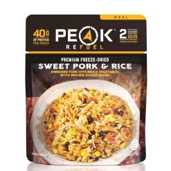 Peak Refuel Sweet Pork & Rice Pouch