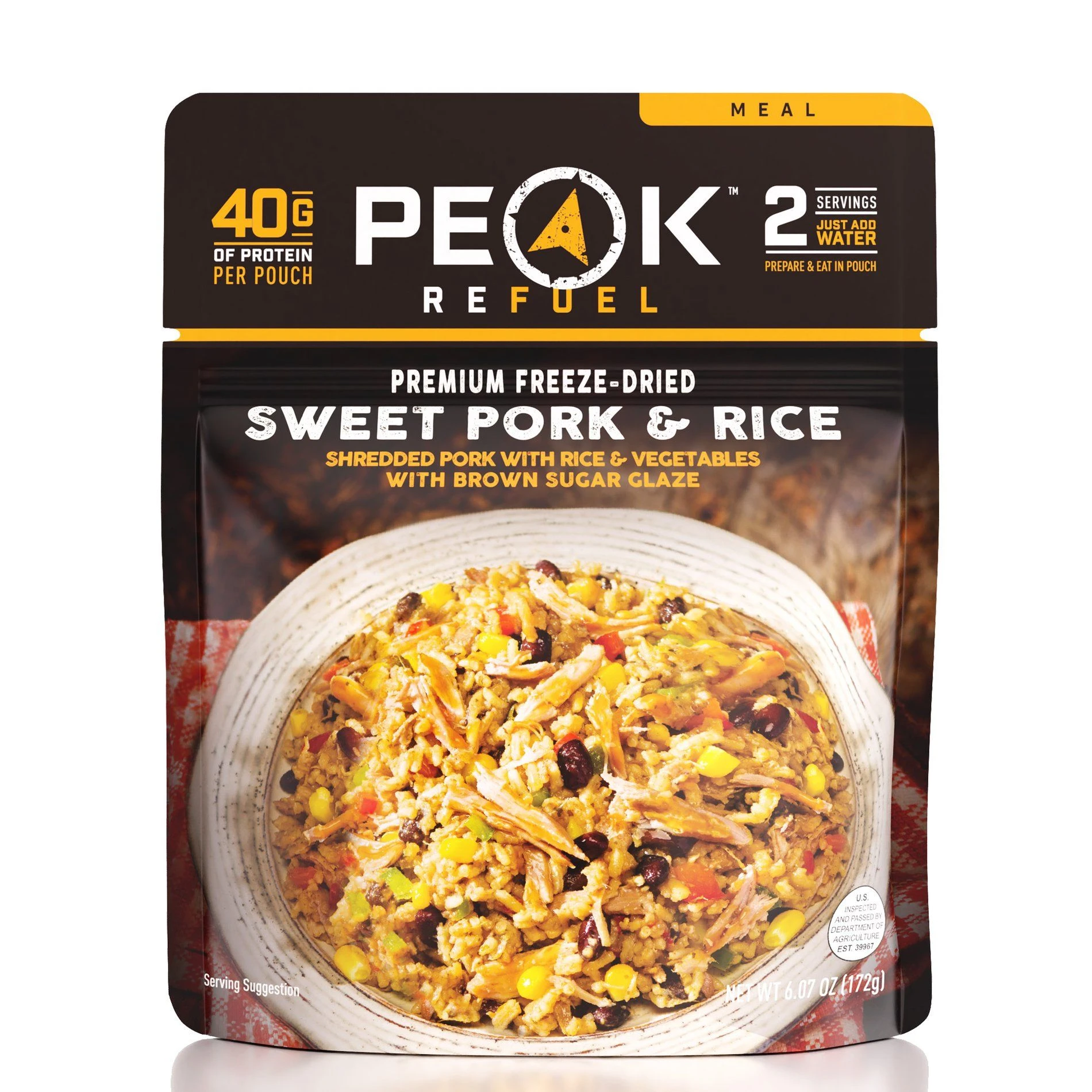 Peak Refuel Sweet Pork & Rice Pouch 1 Peak Refuel Sweet Pork & Rice Pouch