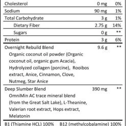 MTN OPS Slumber - Deep Sleep Recovery -Stone Glacier Shop sleepy chai slumber supplement facts 525x1024 3