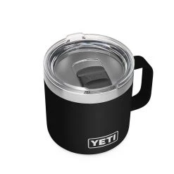 Yeti Rambler 14oz Mug With Magslider Lid -Stone Glacier Shop yeti rambler 14oz mug with magslider lid black