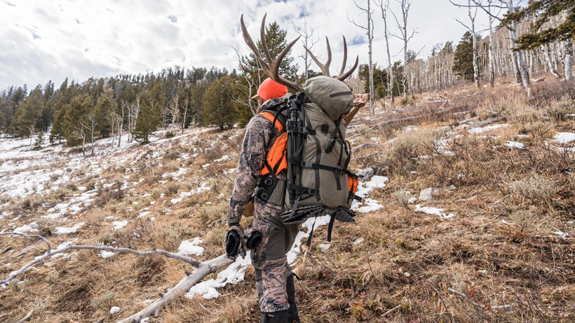 Default -Stone Glacier Shop Brady Miller packing out mule deer buck